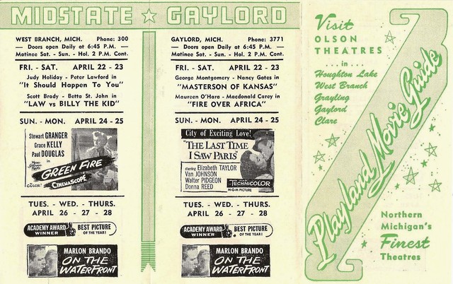 Gaylord Cinema - Old Flyer (newer photo)